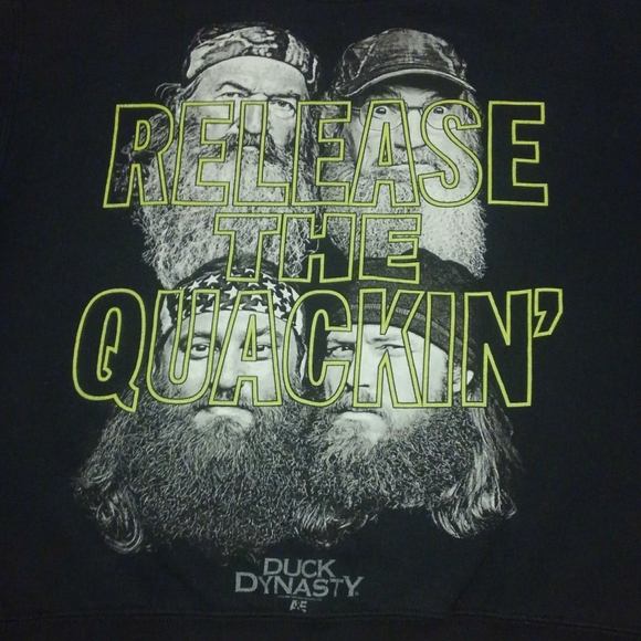 🦆 Duck Dynasty Sweatshirt Sweater Uncle Si Phil - Picture 2 of 10